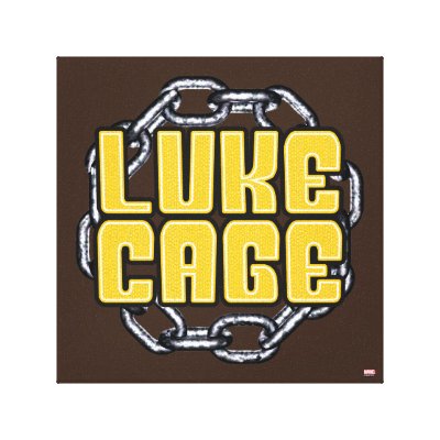 Luke Cage | Name in Chains Graphic Canvas Print