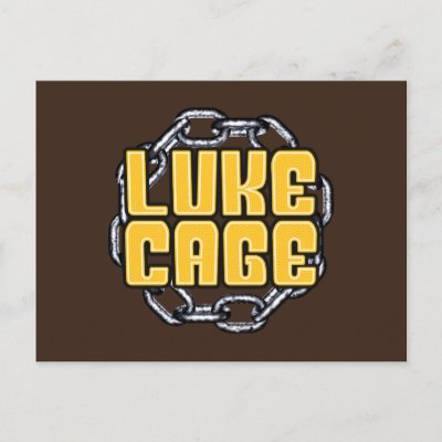 Luke Cage | Name in Chains Graphic Postcard