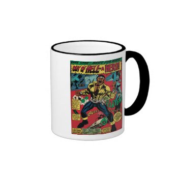 Luke Cage “out Of Hell” Ringer Mug by marvelclassics at Zazzle