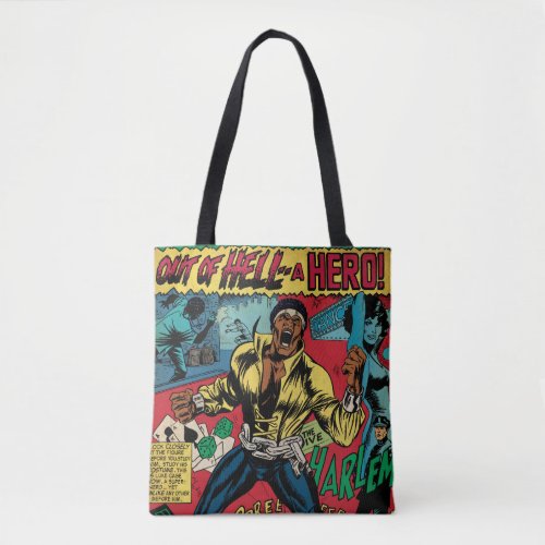 Luke Cage Out Of Hell Tote Bag