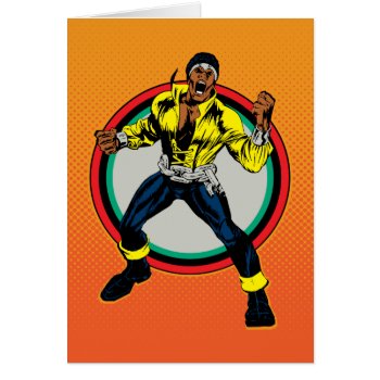 Luke Cage Retro Character Art by marvelclassics at Zazzle