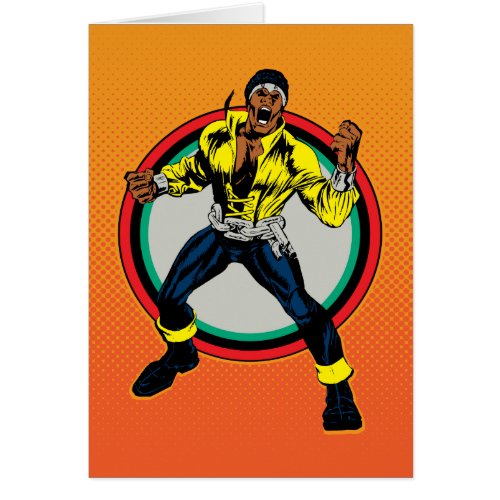 Luke Cage Retro Character Art