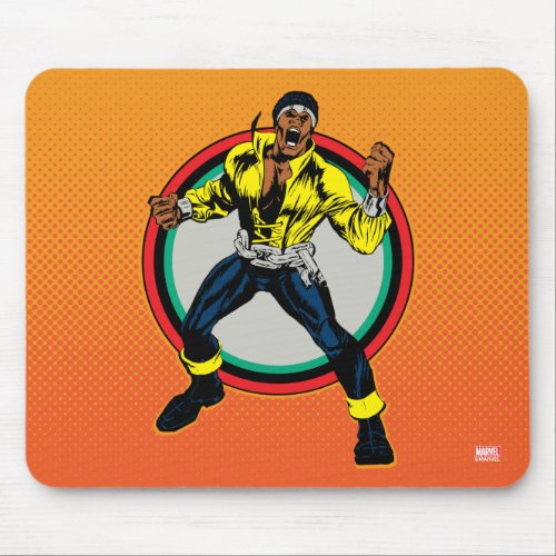 Luke Cage Retro Character Art Mouse Pad