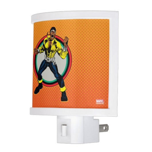 Luke Cage Retro Character Art Night Light (Left)