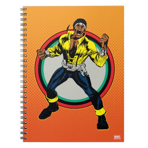 Luke Cage Retro Character Art Notebook