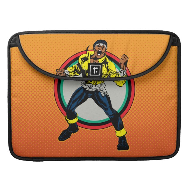 Luke Cage Retro Character Art Sleeve For MacBook Pro (Front Closed)