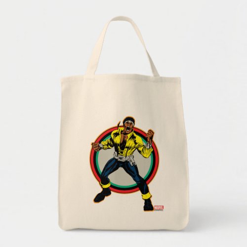 Luke Cage Retro Character Art Tote Bag