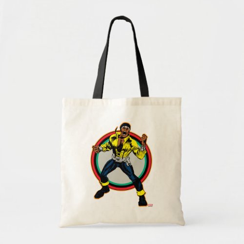 Luke Cage Retro Character Art Tote Bag