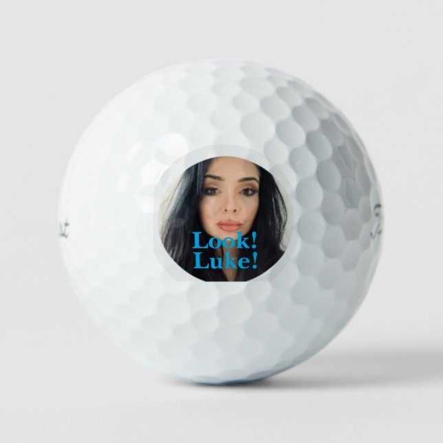 Luke golf balls (Front)