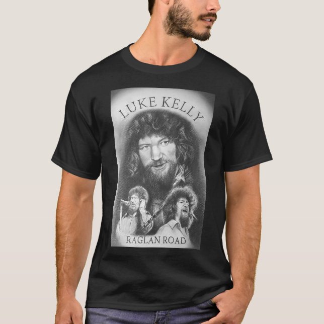 Luke Kelly T Shirt Design (Front)
