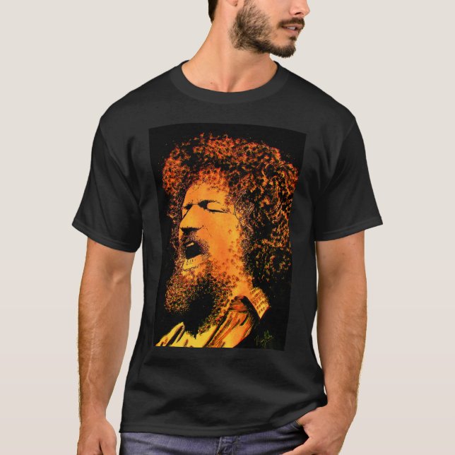 Luke Kelly  The Dubliners  Raglan Road  Irish Folk T-Shirt (Front)