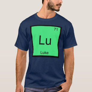 Luke  Name Chemistry Element Periodic Table T-Shirt