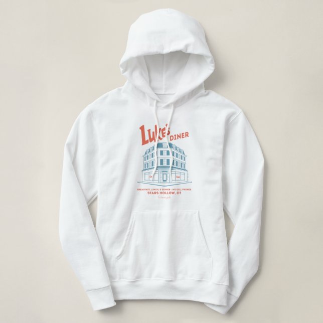 Luke’s Diner Stars Hollow Design Hoodie (Design Front)
