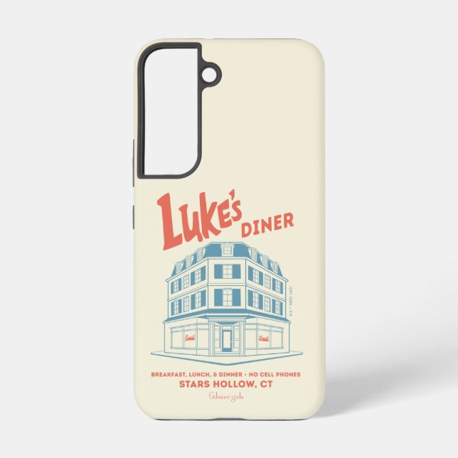 Luke’s Diner Stars Hollow Design Samsung Galaxy Case (Back)
