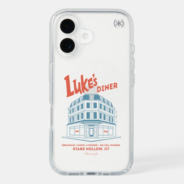 Luke’s Diner Stars Hollow Design Speck iPhone Case (Front)