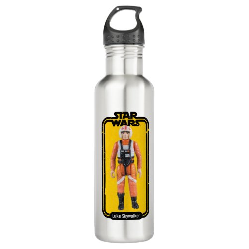 Luke Skywalker Action Figure Stainless Steel Water Bottle