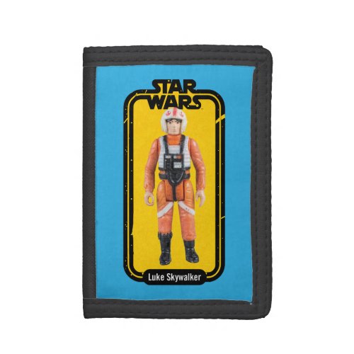 Luke Skywalker Action Figure Trifold Wallet