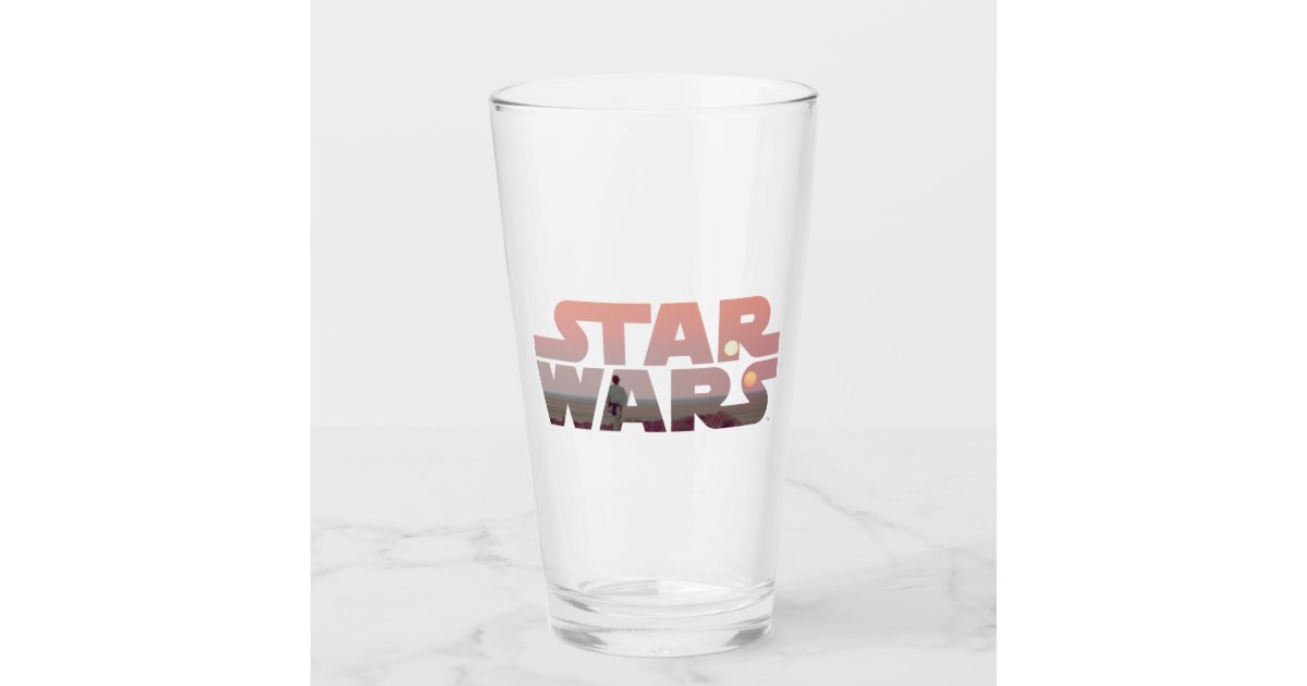 Star Wars Tatooine 15 Ounce Glass