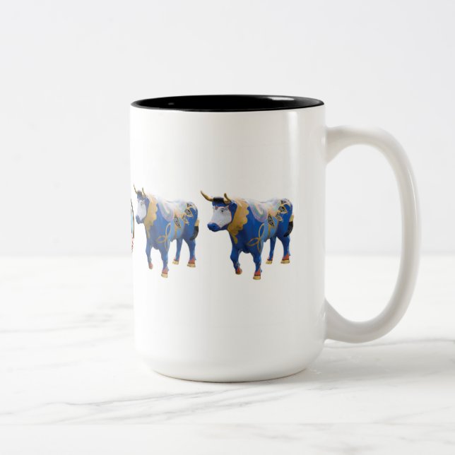 "Luke the Celtic Ox" 15 oz mug (Right)