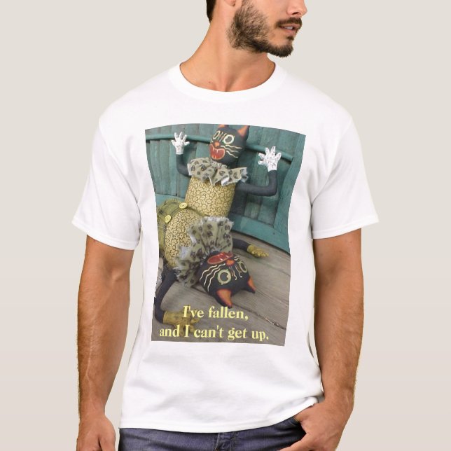 Luke's Fallen Can't Get Up, I've fallen, and I ... T-Shirt (Front)