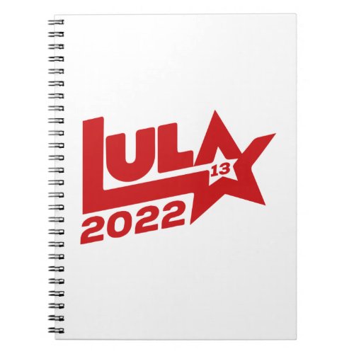 Lula 2022 13 PT Presidente Brasil Notebook
