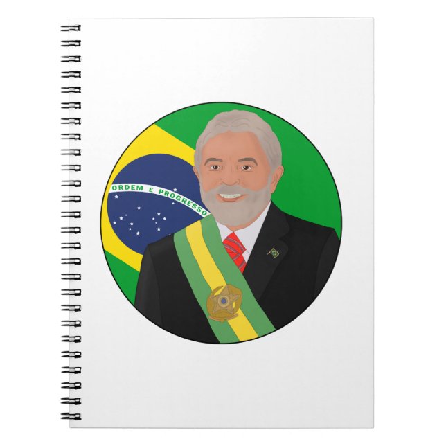 Lula Brazil Notebook (Front)