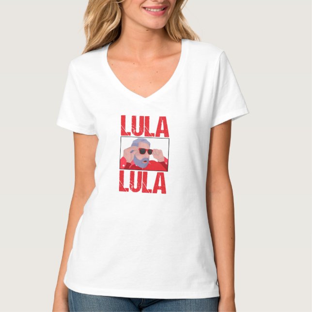Lula Meme with Sunglasses T-Shirt (Front)