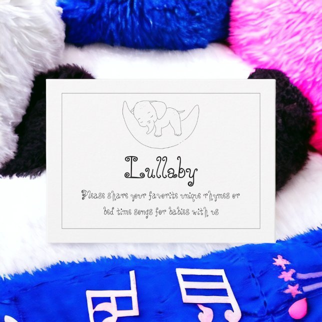Lullaby Enclosure Card (Creator Uploaded)