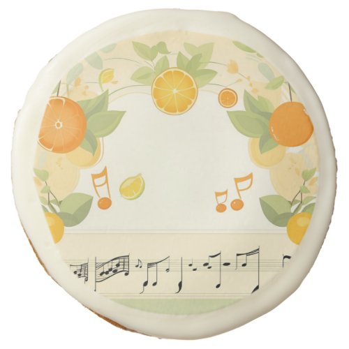 Lullaby in Citrus Grove Baby Shower Sugar Cookies