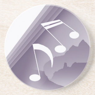 Lullaby - Musical Notes Coaster