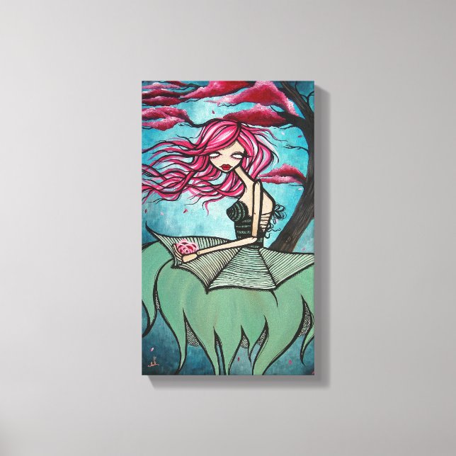 "Lullaby of Bird Land" Wrapped Canvas Print (Front)