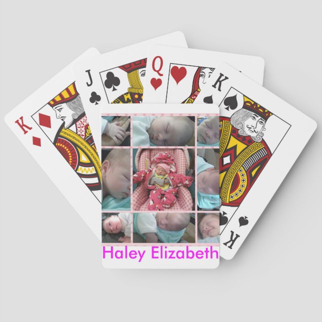 Lullabye Baby Poker Cards (Back)