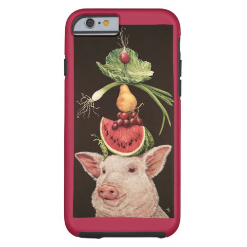 Lulu and her lunch iPhone 6 tough case