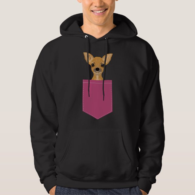 Lulu Chihuahua Cute Pet Cute Dog Cell Phone Case F Hoodie (Front)