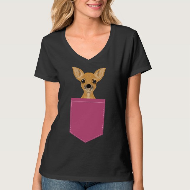 Lulu Chihuahua Cute Pet Cute Dog Cell Phone Case F T-Shirt (Front)