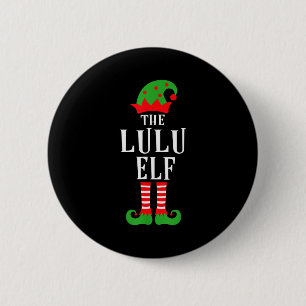 Lulu Elf Family Matching Group Christmas Gift Funn Button
