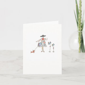 Lulu Notes / Shopper 4 x 5.6 note card