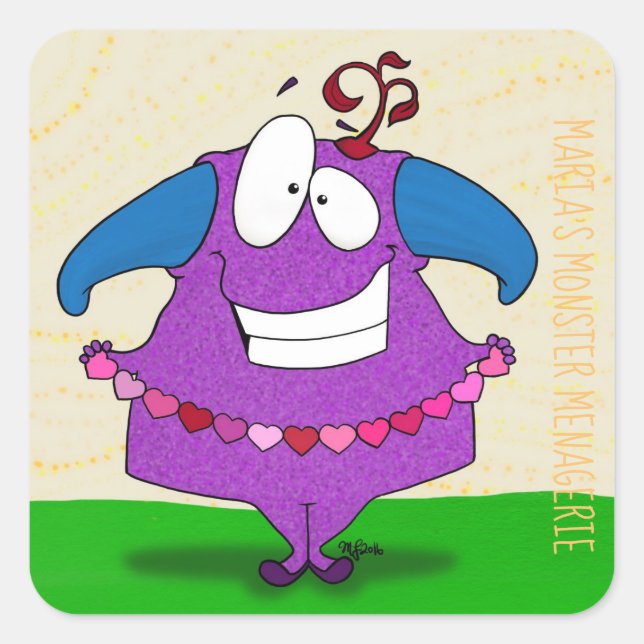 Lulu, sticker (Front)