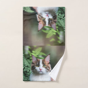 Lulu The Ragdoll Cat, Hand Towel