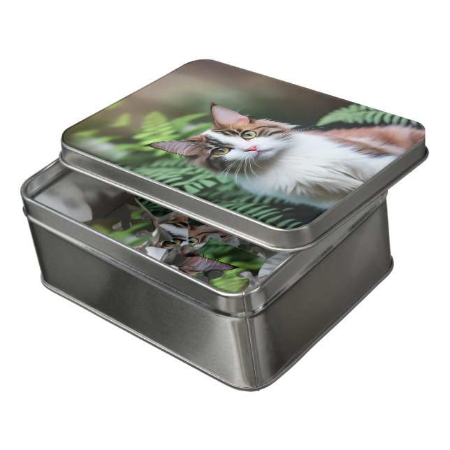 Lulu The Ragdoll Cat, Jigsaw Puzzle (Lid Open)