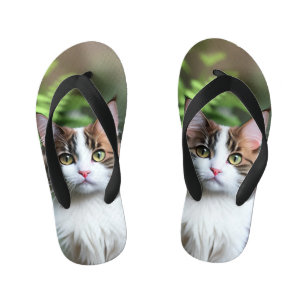 Lulu The Ragdoll Cat, Kids Thongs Kid's Flip Flops