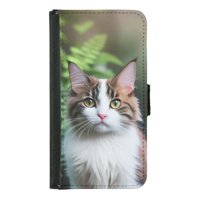 Lulu The Ragdoll Cat,  Samsung Galaxy Wallet Case (Front)