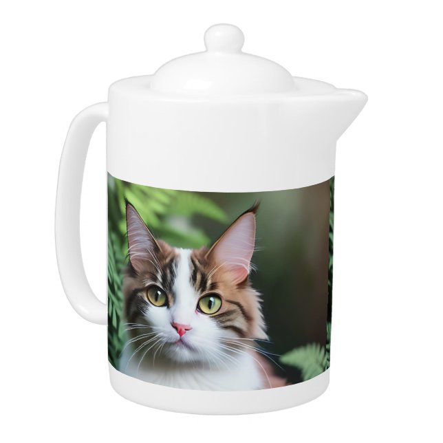 Lulu The Ragdoll Cat, Teapot (Left)