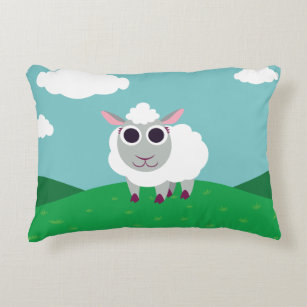 Lulu the Sheep Accent Pillow