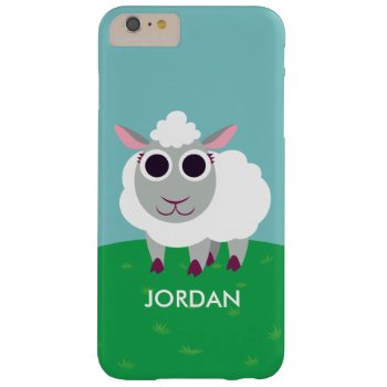 Lulu The Sheep Barely There Iphone 6 Plus Case by peekaboobarn at Zazzle