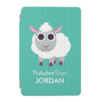 Lulu The Sheep Ipad Mini Cover by peekaboobarn at Zazzle
