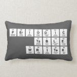 Periodic Table Writer  (Lumbaal) kussen