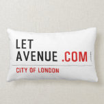 LET  AVENUE  (Lumbaal) kussen