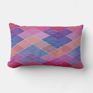 Lumbar Pillow Multi-Colored Designer Pillow