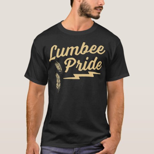 Lumbee Pride Feather Tribe Native American Day T_Shirt